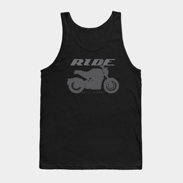 Ride svartpilen 401 Tank Top by MessyHighway